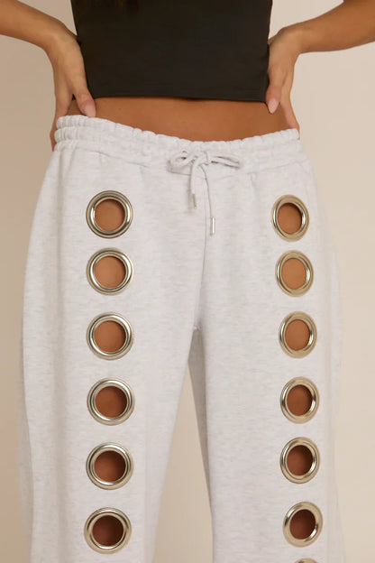 Eyelet Sweats