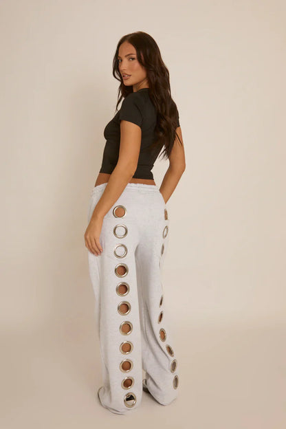 Eyelet Sweats